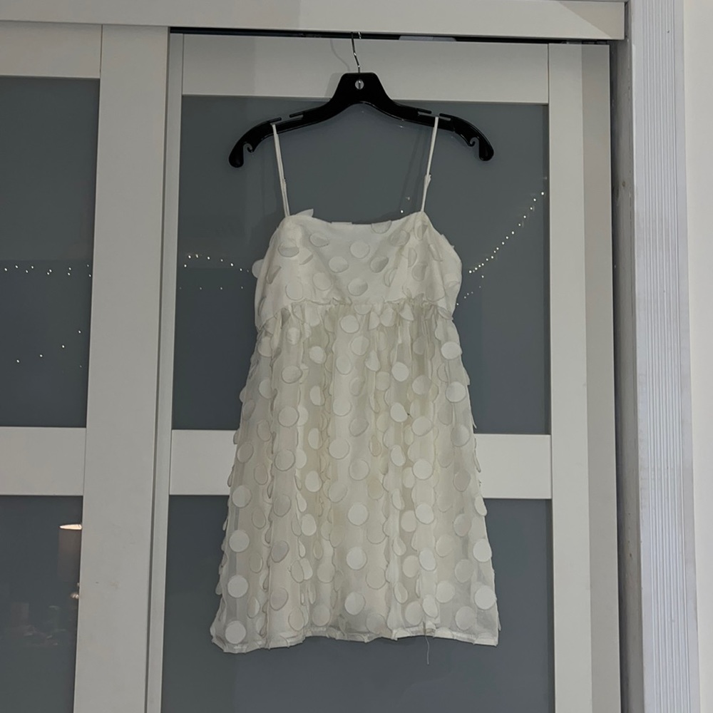 Holiday confetti babydoll dress
